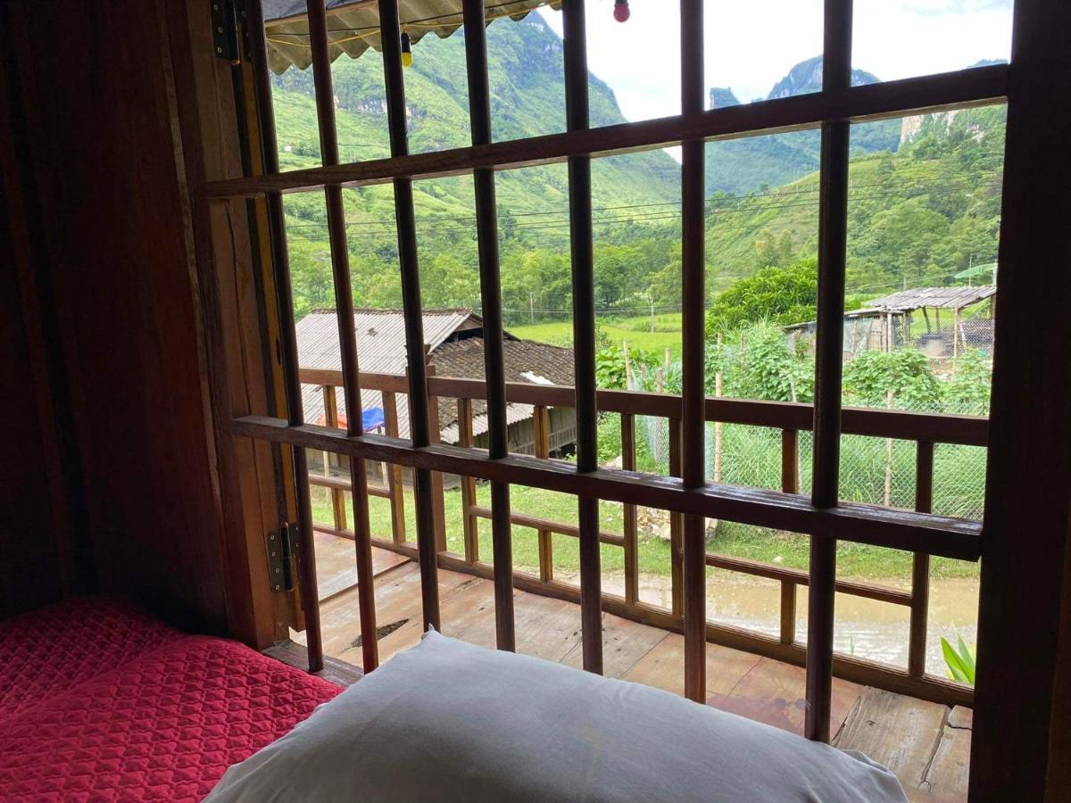 Du Gia Nalien View Homestay Lang Cac Exterior foto